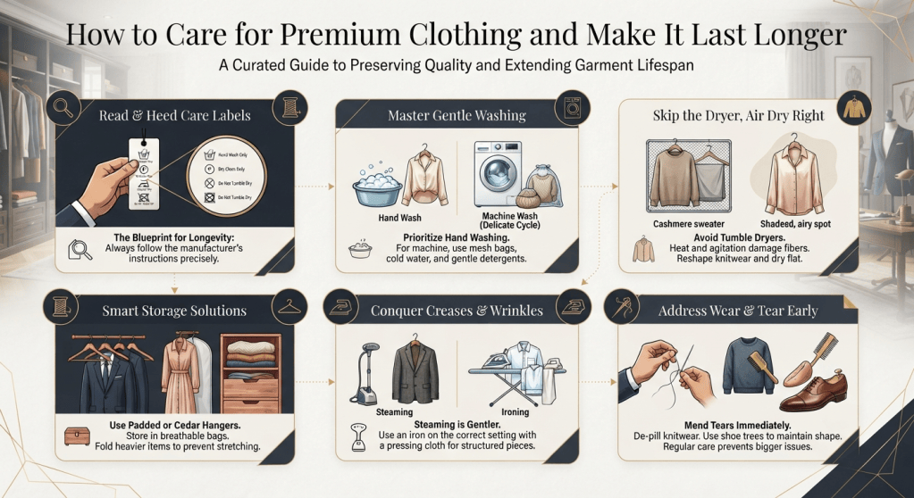 How to Care for Premium Clothing and Make It Last&nbsp;Longer